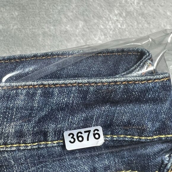 Revolution by Revolt Jeans Womens Juniors Size 15 Blue Denim Flared Jeans - Picture 11 of 11